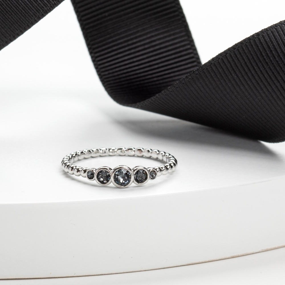 Classic Swarovski Crystal multistone Ring - size 7, 8 and 9